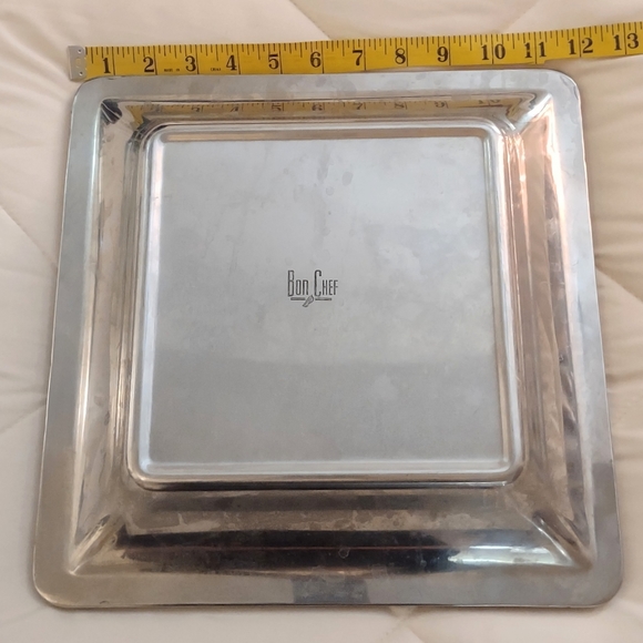 Bon Chef Food Pan Serving Dish Sleek Contemporary Design 12"x 12" - Picture 9 of 12